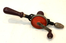 Vintage Stanley Drill No.803 Egg Beater Double Pinion Hand Drill Made In England