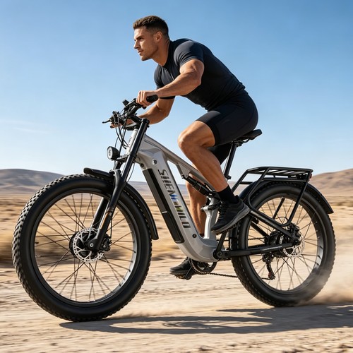 Dual motor electric bike - electric, 48v