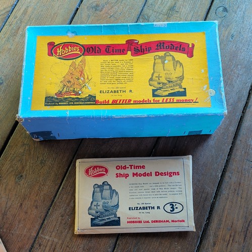 Vintage wooden model boat - model,