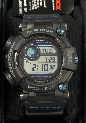 Casio shock gwf d1000b - casio, g-shock