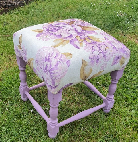 Pretty violet upcycled vintagr - upcycled,