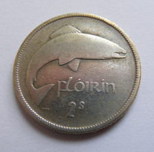 1930 Irish Silver Two Shilling