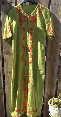 Vintage dress 70s - vintage, kaftan