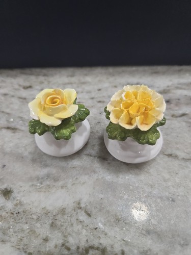 Denton china applied flowers - china,