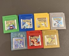 GBC 7 Pokemon Game Set - Red