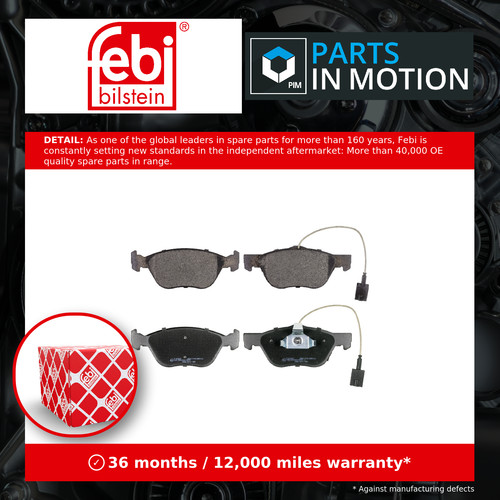 Brake pads set - set, 16849