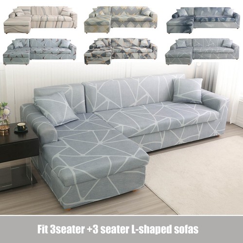 Stretch sofa covers shape - l,