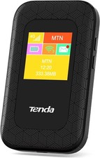 Tenda 4G/3G Portable Mobile Hotspot Router, 4G LTE Cat4 150Mbps MiFi, 2100 MAh
