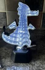 Dragon Infinity Night Lamp Light 20cm - Battery Operated Denmark Zebra Acrylic