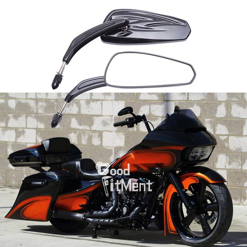 Motorcycle side rearview - 2x,