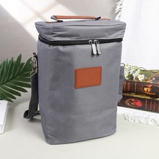 Thick Double Wine Carrier Red