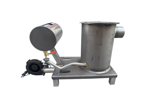 Waste oil burner for heating - burner,