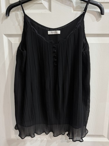 Promod black pleated camisole - pleated,