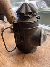 Antique Railway / police Lantern Lamp Rippingilles Of Birmingham - Stamped 1918