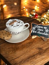 Faux Artificial Hot Chocolate Set