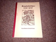 DRONFIELD THEN WILLS & INVENTORIES 1534-1647 DERBYSHIRE LOCAL HISTORY