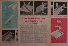 4 TABLE SAW JIGS