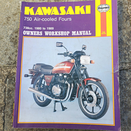 Kawasaki z750 haynes - kawasaki,