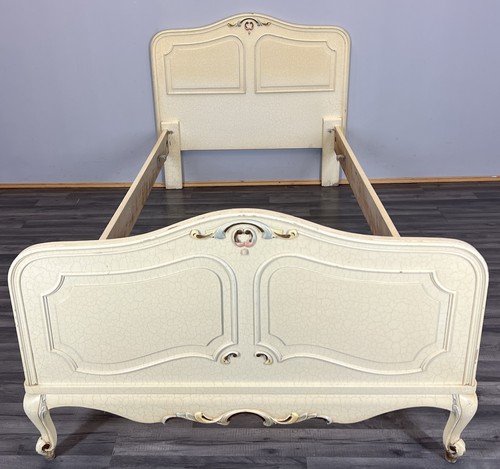 Bed vintage french shabby - bed,