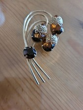 Sarah Coventry Acorn Brooch