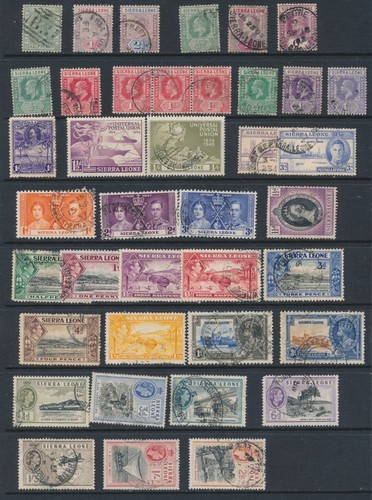Sierra leone 1884 - sierra, fine