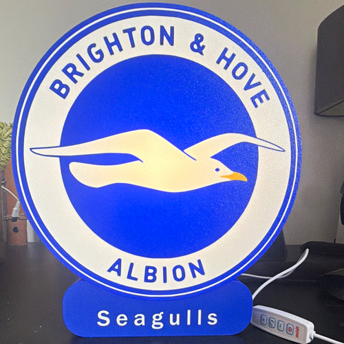 Brighton seagulls led table - brighton,