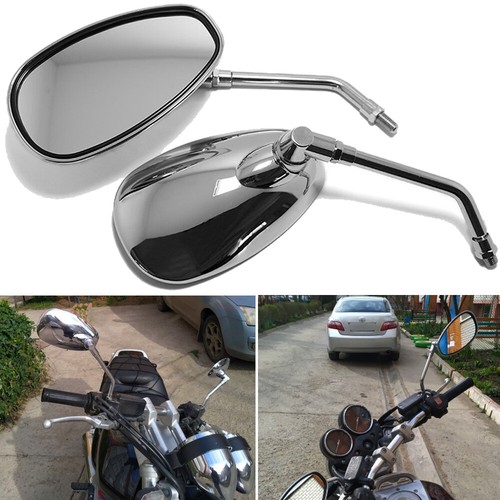 Chrome motorcycle rearview - chrome,