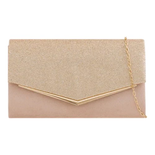 Women shiny glitter envelope - shiny,