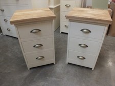 X1 BUCKINGHAM PAINTED NARROW BEDSIDE CABINET- BESPOKE SIZES & COLOURS AVAILABLE