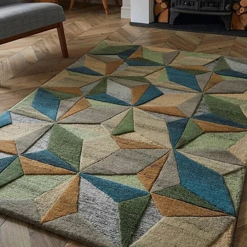 9x12 handmade hand - handmade, hand-tufted