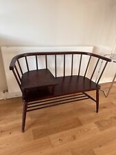 Vintage Chippy Heath Ercol Style Love Telephone Seat 