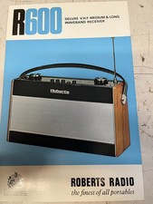 ROBERTS RADIO R600 ADVERTISING