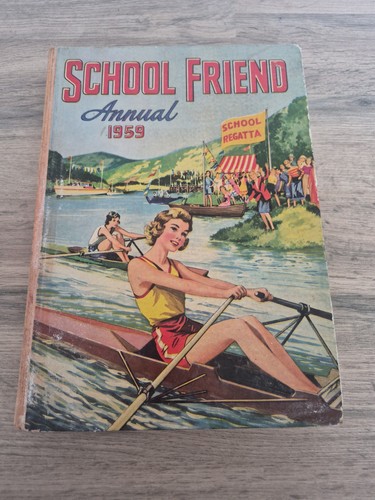 Vintage school friend annual - school,