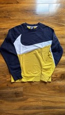 Nike Medium Yellow and Navy