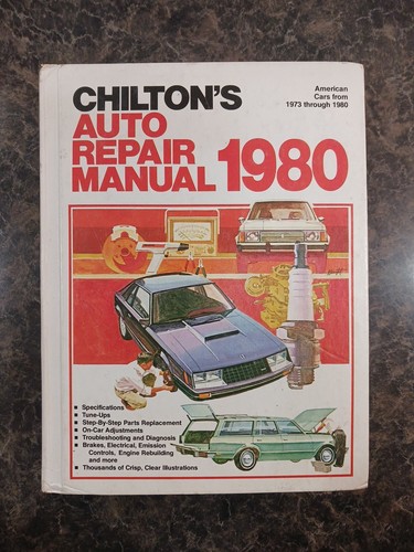 1980 chiltons auto repair - auto,