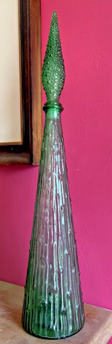 Mid century vintage - tall, green