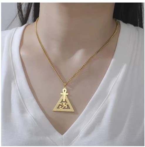 Egyptian ankh pyramid - ankh,