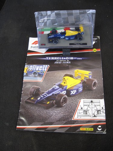 Tyrrell 018 1989 - john, alesi