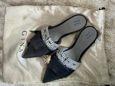 Gina Flats, Sandals, Swarovski