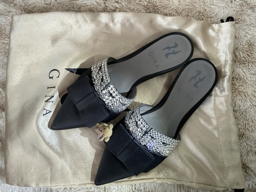 Gina flats sandals swarovski - gina, flats,