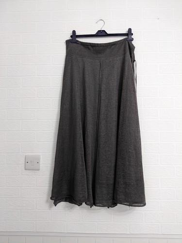 Crea concept taupe maxi skirt - crea,