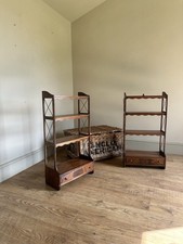 Pair of vintage wall shelves