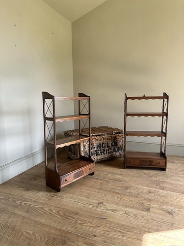 Pair vintage wall - of,