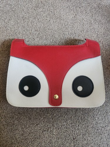 Fox face handbag with - face,