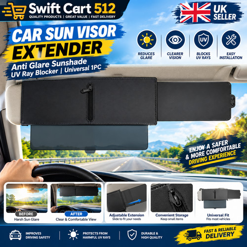 Universal car sun visor - universal,