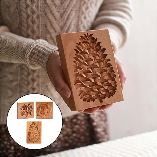Carved cookie mold shortbread - mold,