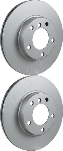 Front brake disc - front, fits