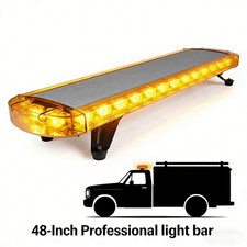 132 LED Amber Light Bar 360°