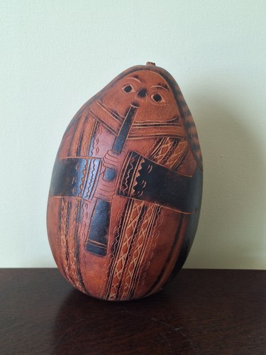 Peruvian vintage folk art hand - peruvian,
