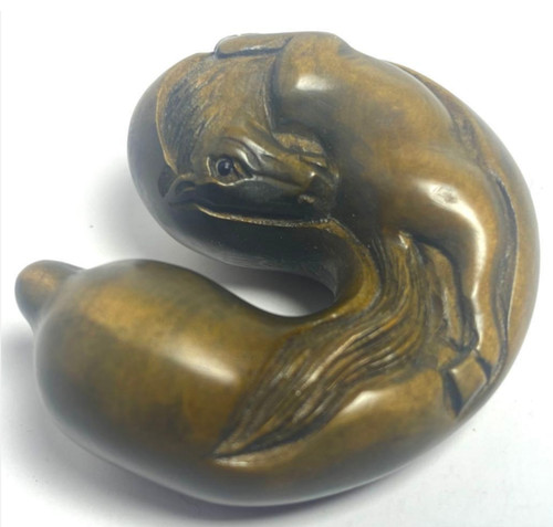 Netsuke antique horse - antique,